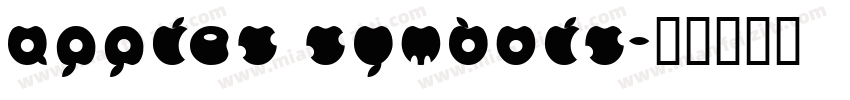 apples symbols字体转换